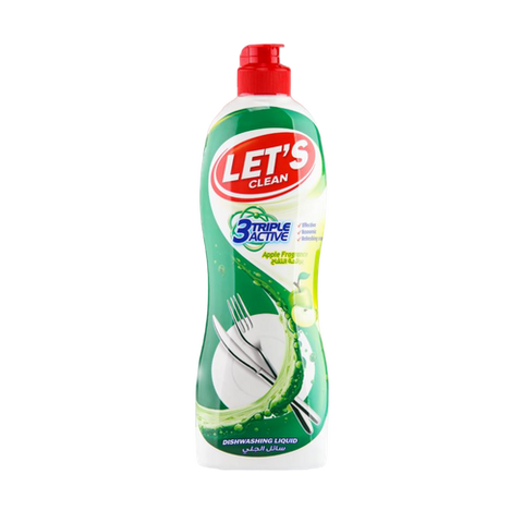 Let's Clean Diswashing Liquid Apple 500ml