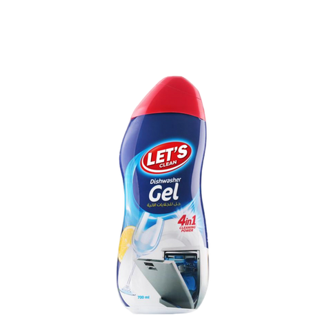 Let's Clean Dishwashing Gel Lemon 700ml