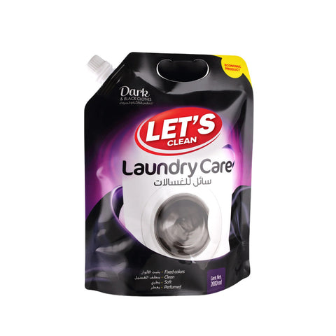 Let's Clean Liquid Detergent For Dark Black Clothes 2Ltr