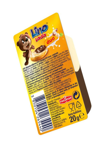 Lino Lada Duo Cocoa & Hazelnuts Spread 20g