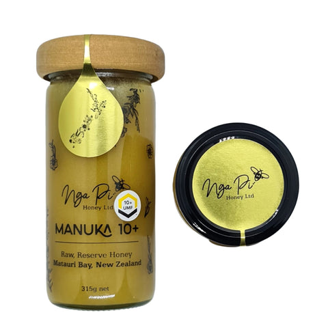 Nga Pi Manuka UMF™ 10+ Raw, Reserve Honey of New Zealand (Monofloral) - 315g