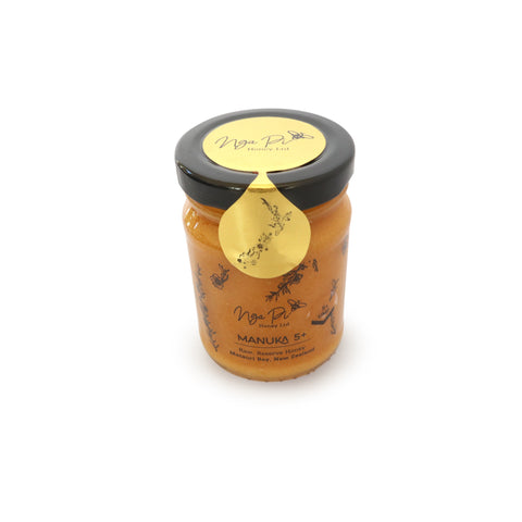 Nga Pi Manuka UMF™ 5+ Raw, Reserve Honey of New Zealand (Monofloral) - 190g