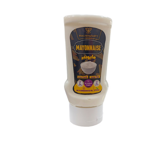 Healthy & Tasty Mayonnaise Low Carb, Low Fat, No Starch, No Added Sugar, No Soy Oil, No Hydrogenated Oil 340ml