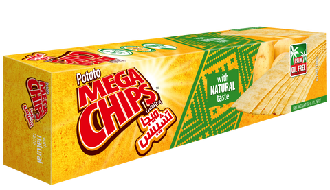 Mega Potato Chips with Natural Taste 50g