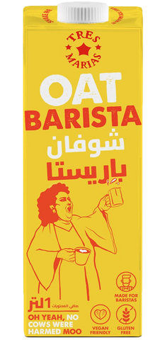 Tres Marias Barista OAT MILK Plant-Based Drink 1L