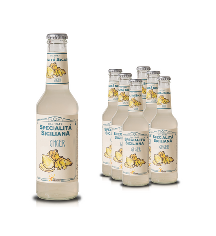 Specialita Siciliana Ginger Italian Soft Drink 275ml (Pack of 6)