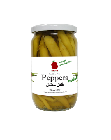 Sava Pickled Peppers Mild 370 ml