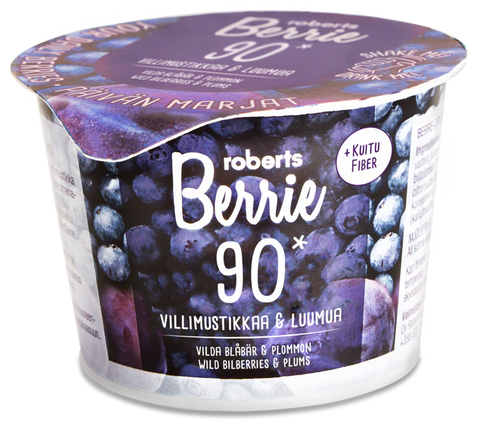 Roberts Berrie Whole 90* Crushed Wild Bilberries & Plum 100g