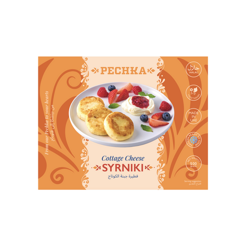 Pechka Frozen Syrniki with Cottage Cheese 400g