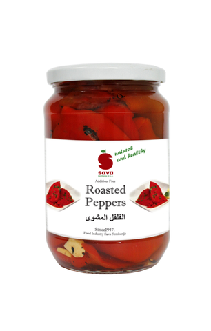 Sava Red Fillet Roasted Peppers 720 ml