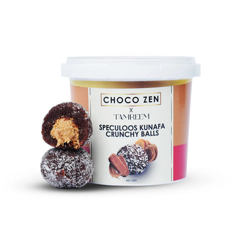 Choco Zen Speculoos Crunchy Kunafa Dubai Chocolate Balls 125g