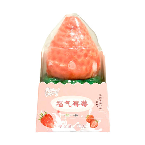 Tao Qi Propitious Strawberry Flavored Ice Cream 75g