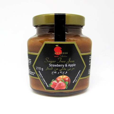 Sava Sugar Free Strawberry and Apple - Pure Fruit 212 ml