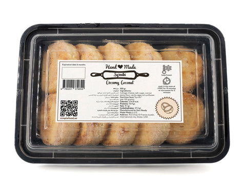 Simple Food Hand Made Frozen Syrniki Creamy Coconut 500g