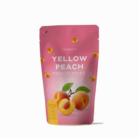 Tamreem Yellow Peach Freeze Dried Fruit Snack 20g