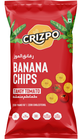 Crizpo Tangy Tomato Banana Chips 60g