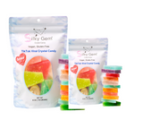 Silky Gem Sweet & Sour Bites TikTok Viral Crystal Candy Vegan, Gluten-Free (170g) Pack of 2