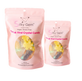 Silky Gem Sweet Bites TikTok Viral Crystal Candy Vegan, Gluten-Free (170g) Pack of 2