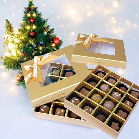 Golden Belgian Chocolate Gift Box 16pcs 350g