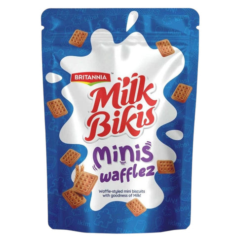 Britannia Milk Bikis Minis Wafflez 200g