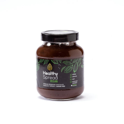 Healthy Spread Vegan, Hazelnut Sugar free Chocolate Spread 375g