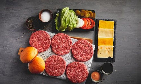 Black Angus Beef Burger Box (4 Pcs of 125g) Box
