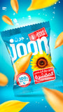 Joon Roasted & Salted Striped Sunflower Seed Kernels 15g