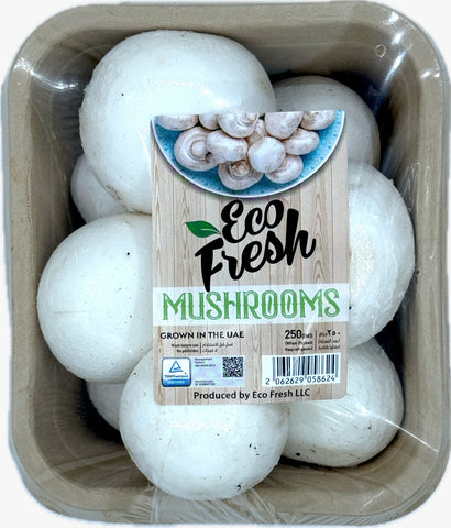 Eco Fresh Local White Mushroom 250g