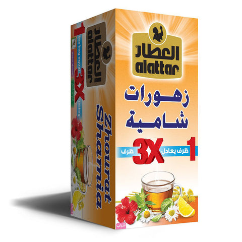 Al Attarالعطار Zhourat Shamia Zero Sugar 20 Tea Bags 36g