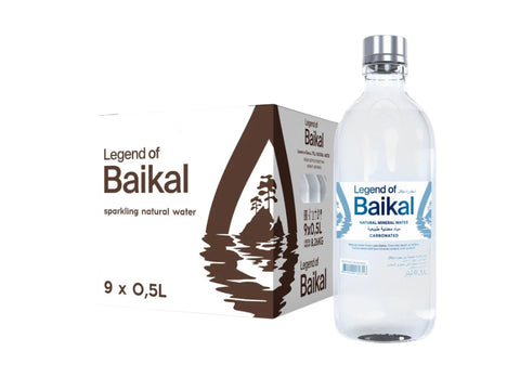 Legend of Baikal Sparkling Water 9 x 500ml