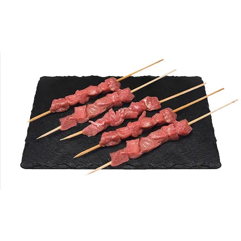 Australian Black Angus Beef 5 Skewers 500g