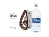 Legend of Baikal Still Natural Mineral Water in Glass Bottle 6 x 750ml