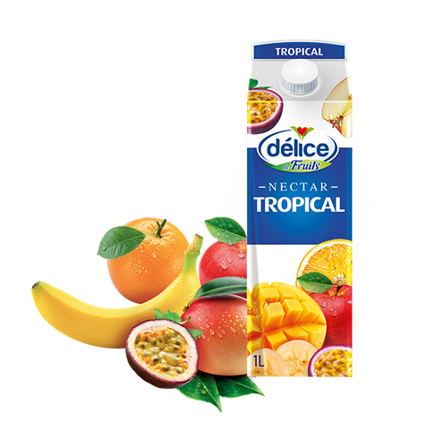 Delice Tropical Fruit Juice 1Ltr