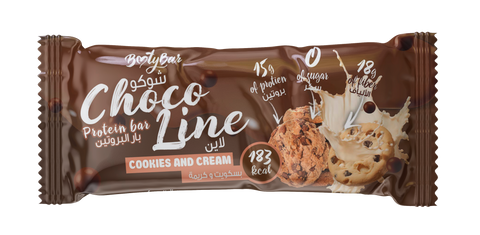 Bootybar Chocoline Protein Bar Cookies & Cream 50g