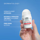Librederm 72-Hour Anti-Stress Antiperspirant, Roll-On, For Hyperhidrosis, Hypoallergenic, Tested 50ml