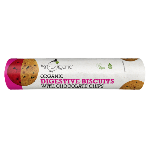Mr Organic Chocolate Chip Digestive 250g