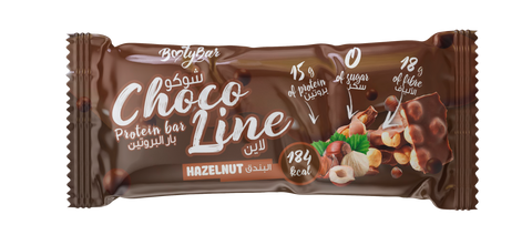 Bootybar Chocoline Protein Bar Chocolate With Hazelnut 50g