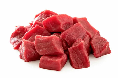 Beef Grain Fed cubes Australia 500g
