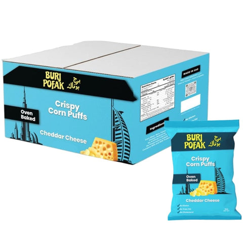 Burj Pofak Cheddar Cheese 15g (Pack of 50)