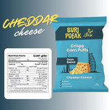 Burj Pofak Cheddar Cheese 15g (Pack of 50)