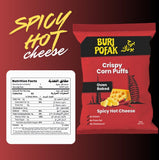 Burj Pofak Hot Cheese 15g (Pack of 50)