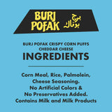 Burj Pofak Cheddar Cheese 15g (Pack of 50)