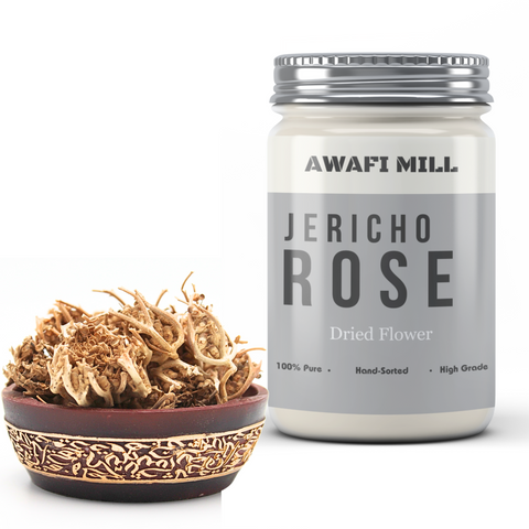 Awafi Mill Jericho Rose | Anastatica hierochuntica - Bottle of 100g