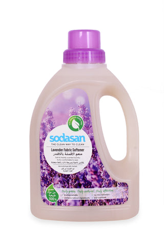 Sodasan 100% Natural Lavender Fabric Softener 750ml