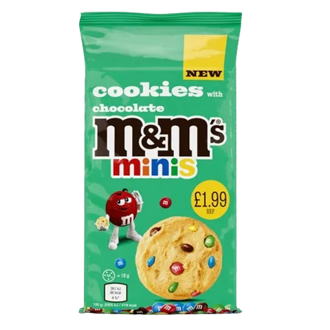 m&m's minis cookies Chocolate 144g