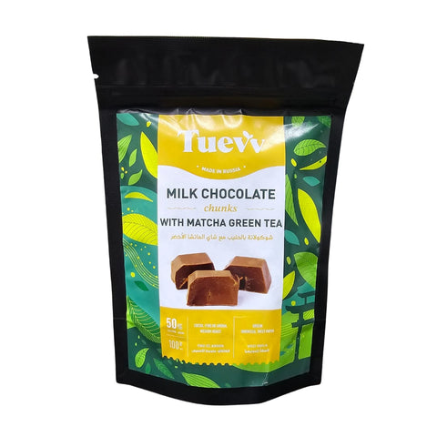 Tuevv Milk Chocolate with Matcha Green Tea 100g