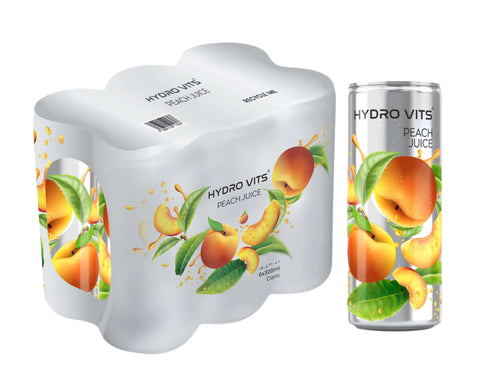 Hydro Vits Peach Juice 6 x 320ml Case