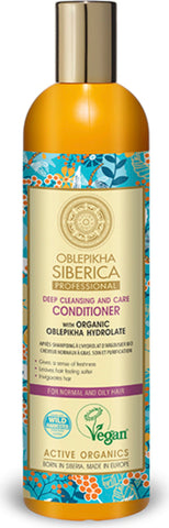 NS Conditioner Organic Oblepikha Hydrolate For Normal And Oily Hair 400 ml