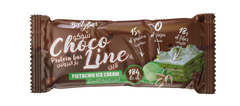 Bootybar Chocoline Protein Bar Pistachio Ice Cream 50g