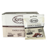 Kartago Pops Coconut Pops Energy Snacks 12 pack Each 50g